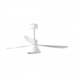 Faro Ventilador Amelia Ø1320mm Blanco 3 Palas Cono 20w Cct Dim