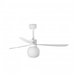 Faro Ventilador Amelia L Ball Led Ventilador Blanco Wiz 33760Ww-25