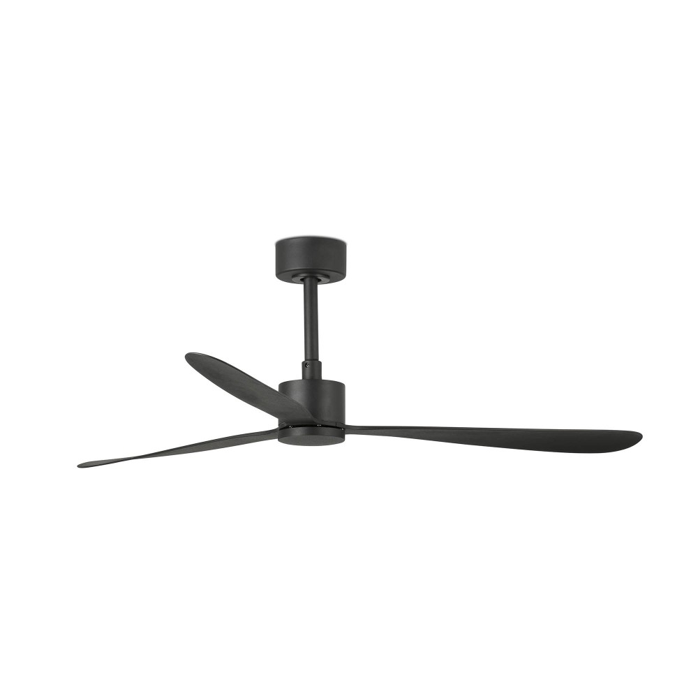 Faro Ventilador Amelia Ø1320mm Negro 3 Palas Negras