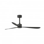 Faro Ventilador Amelia Ø1320mm Negro 3 Palas Negras