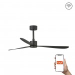 Faro Ventilador Amelia L Ventilador Negro Tuya 33761Wt