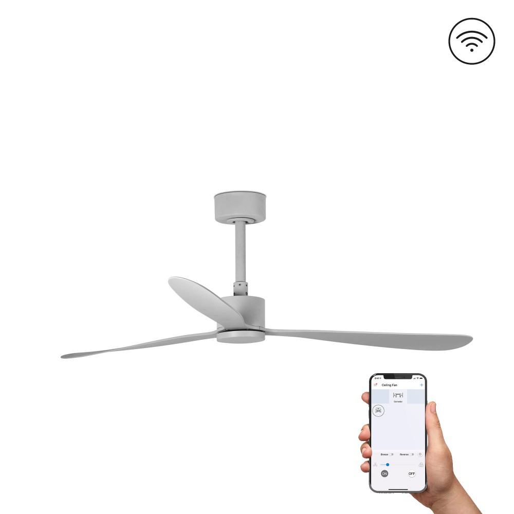Faro Ventilador Amelia L Ventilador Gris Wiz 33762Ww