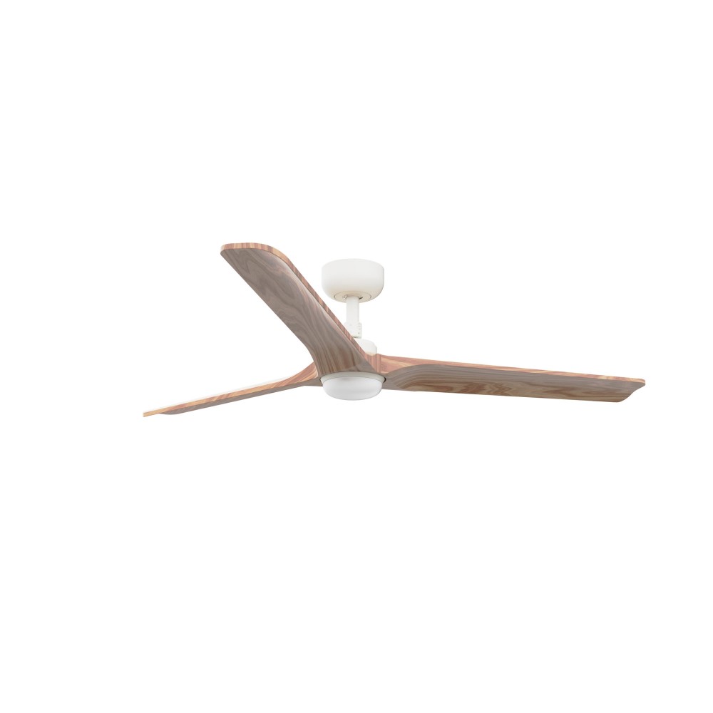 Faro Ventilador Heywood M Ø1320mm Blanco 3p Mad Clara Led 18w Cct
