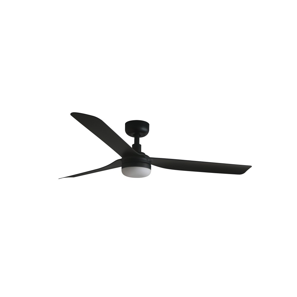 Faro Ventilador Punt M Led Ventilador Negro-Nogal Tuya 33815Wt-21