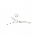 Faro Ventilador Mini Punt S Ø900mm Blanco 3 Palas Blancas