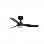 Faro Ventilador Mini Punt S Led Ventilador Negro Wiz 33822Ww-1Tw