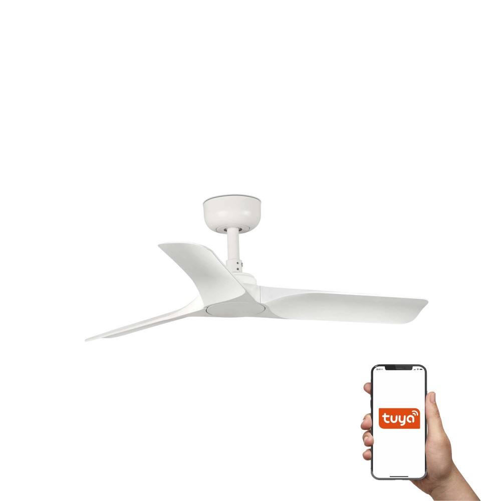 Faro Ventilador Hey S Ventilador Blanco Tuya 33824Wt