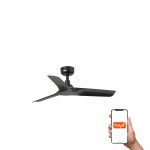 Faro Ventilador Hey S Ventilador Negro Tuya 33825Wt