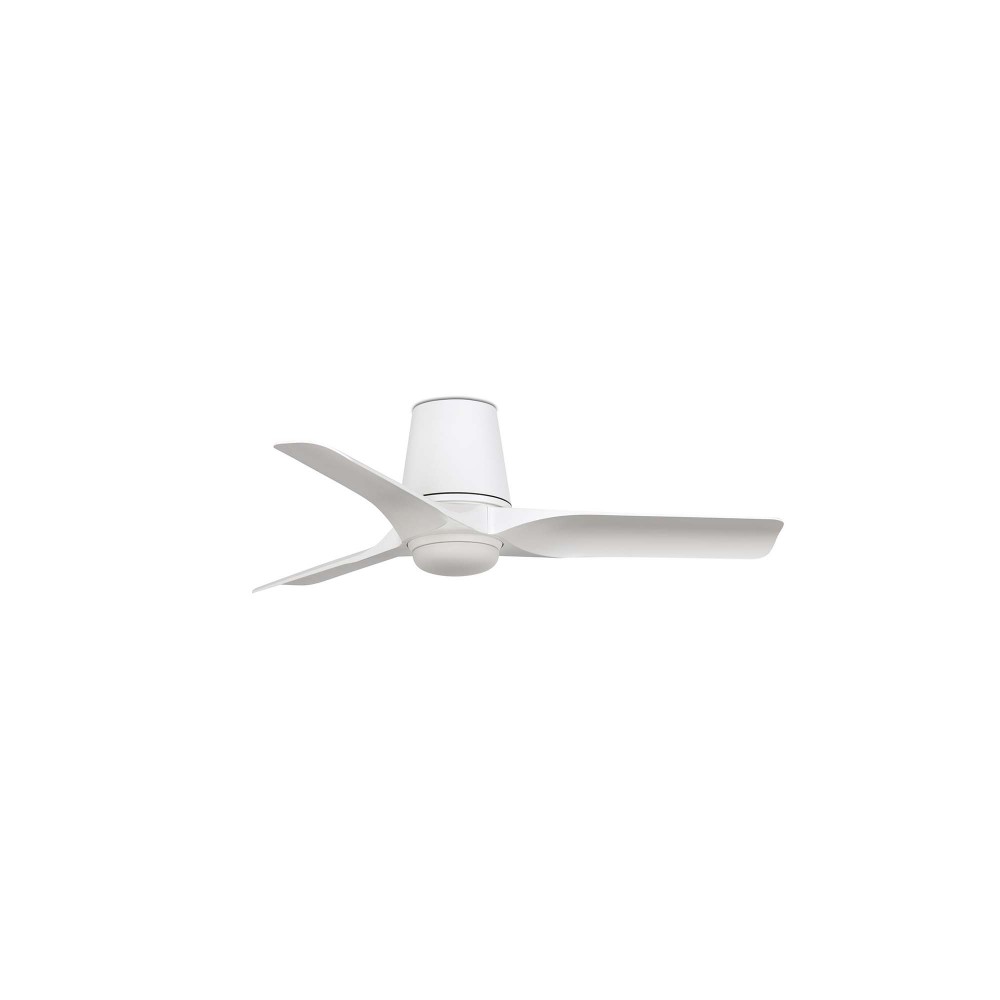 Faro Ventilador Hey Tub Led S Ventilador Blanco-Madera Clara Tuya 33826Wt-1Tw