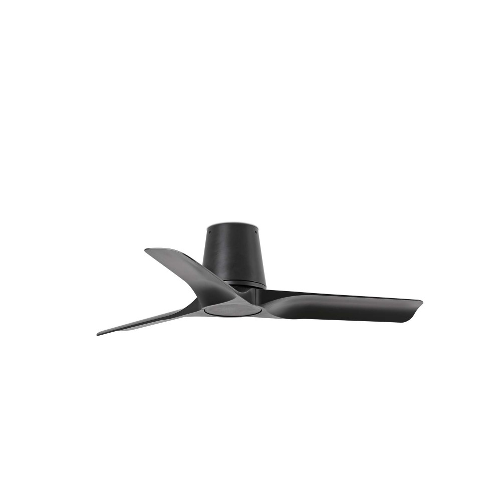 Faro Ventilador Hey Tub S Negro-Madera Oscura Dc 33827