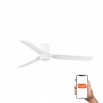 Faro Ventilador Punt Tub M Ventilador Blanco Tuya 33828Wt