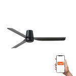 Faro Ventilador Punt Tub M Ventilador Negro-Nogal Tuya 33830Wt