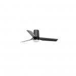 Faro Ventilador Mini Punt Tub S Led Ventilador Negro-Nogal Tuya 33834Wt-1Tw
