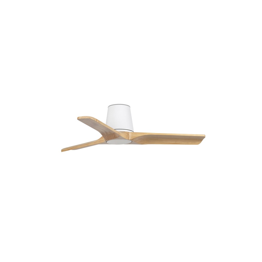 Faro Ventilador Heywood Tub S Blanco-Pino 33836