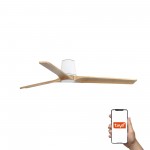 Faro Ventilador Heywood Tub L Ventilador Blanco-Pino Tuya 33838Wt
