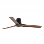Faro Ventilador Heywood Tub L Negro-Nogal 33839