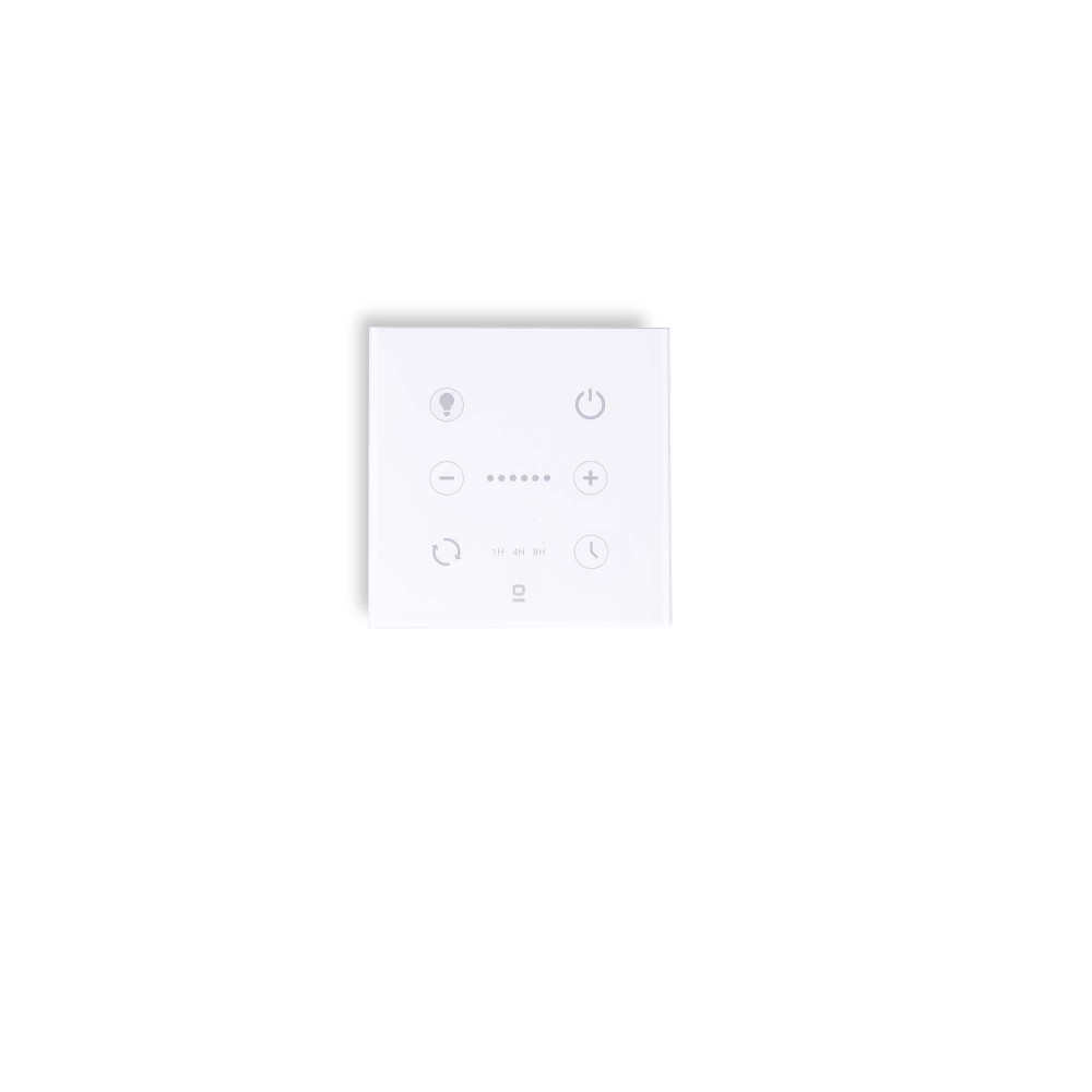 Faro Controlador De Pared Blanco Para Ventilador Dc Con Luz Regulable 33987