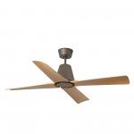 Faro Ventilador Typhoon M Ventilador Marron-Madera Wiz 34106Ww