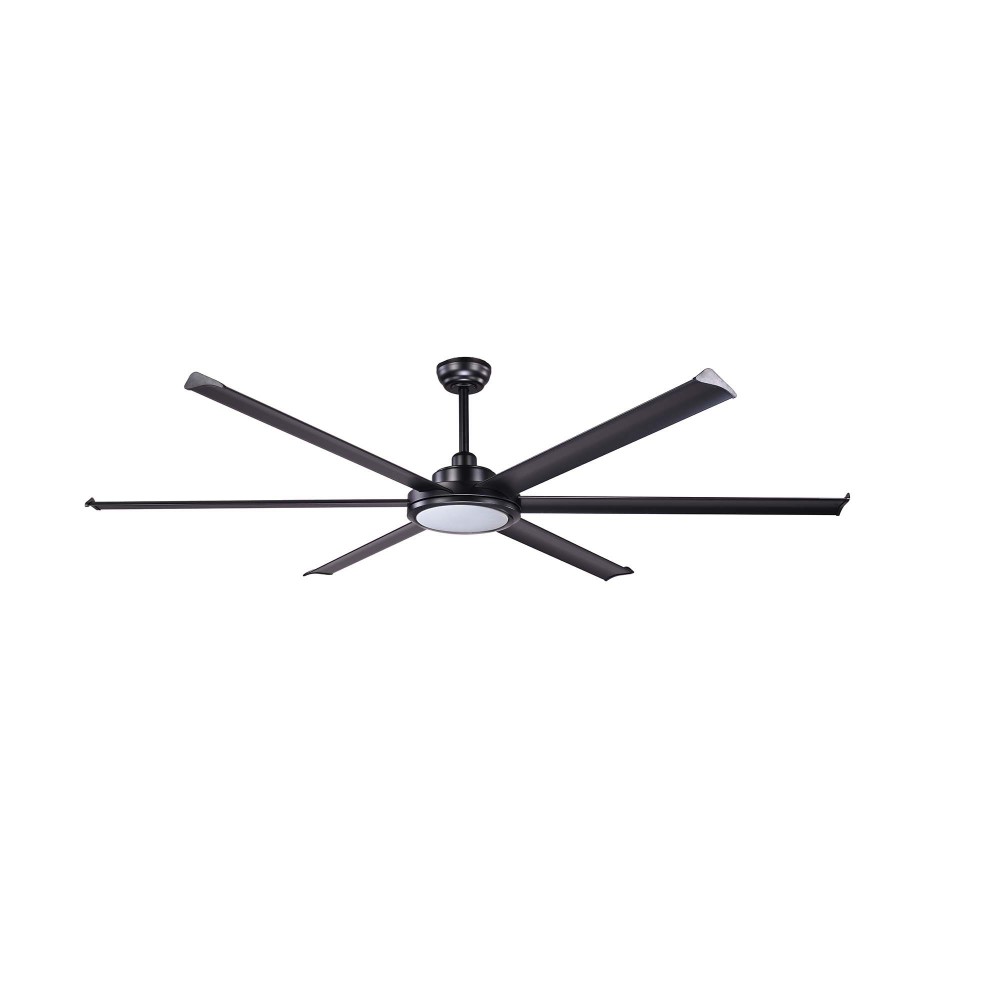 Faro Ventilador Rotterdam 20 Xl Led Ventilador Negro 34203-130