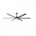 Faro Ventilador Rotterdam 20 Xl Led Ventilador Negro 34203-130