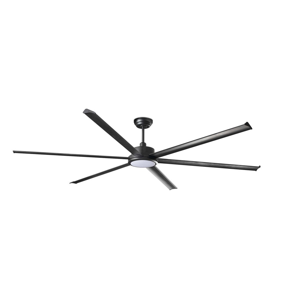 Faro Ventilador Rotterdam 25 Xxl Led Ventilador Negro 34207-130