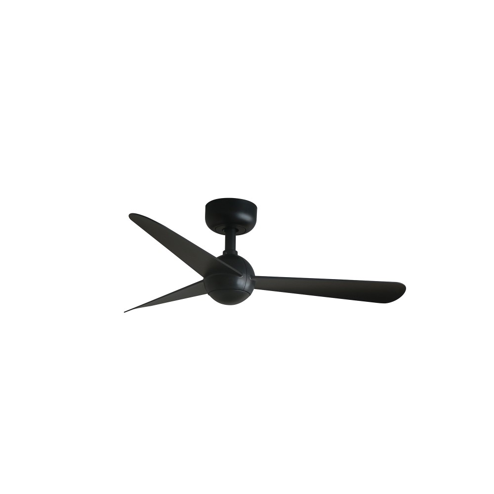 Faro Ventilador Sfera S Ø900mm Negro 3 Palas Negras