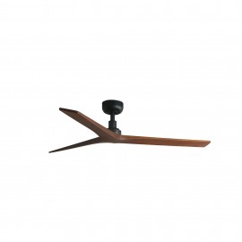 Faro Ventilador Klim M Ventilador Negro-Nogal Wiz 34277Ww
