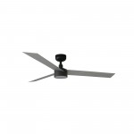 Faro Ventilador Cruiser L Led Ventilador Negro-Aluminio Wiz 34286Ww-1Tw