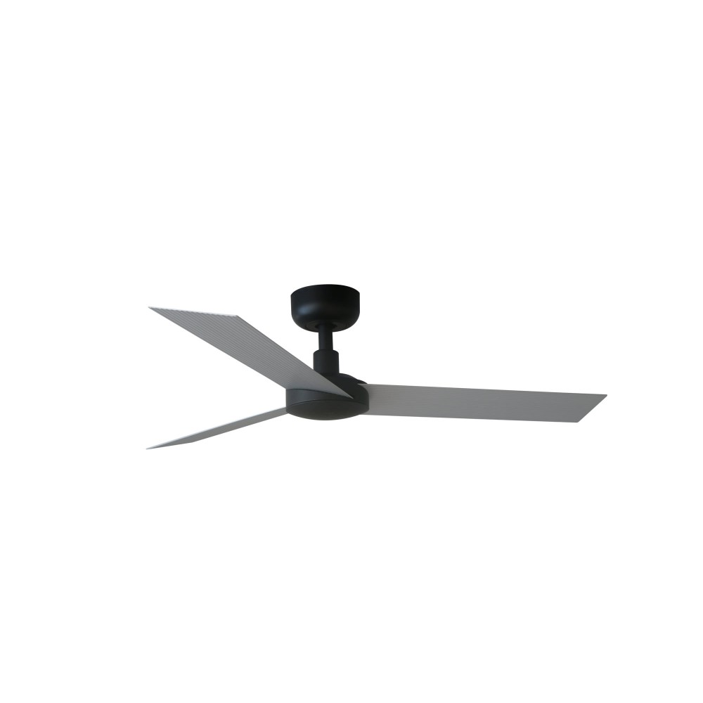 Faro Ventilador Cruiser Xl Ø1600mm Negro 3 Palas Aluminio