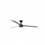 Faro Ventilador Cruiser Xl Ø1600mm Negro 3 P Alum 18w Led Cct Dim