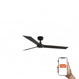 Faro Ventilador Cruiser L Ventilador Negro Tuya 34291Wt