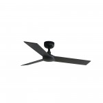 Faro Rudder S Ø1060mm Negro 3 Palas Negras Nogal