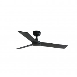 Faro Ventilador Rudder S Ventilador Negro-Nogal Wiz 34296Ww