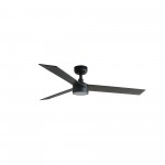 Faro Ventilador Rudder L Led Ventilador Negro-Nogal Tuya 34298Wt-1Tw