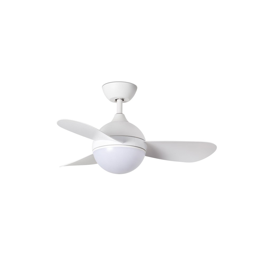Faro Ventilador Hvar ø970 Mm Blanco 3 Palas 24W 34300