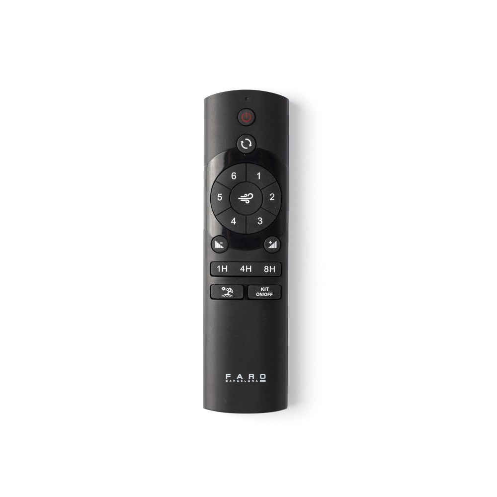 Faro Mando A Distancia Negro 34304