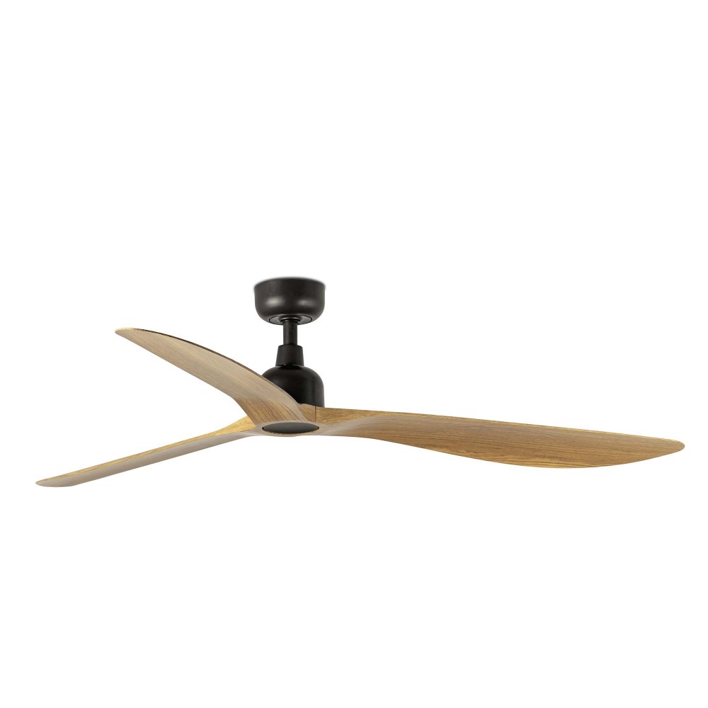 Faro Ventilador Outwood L Ventilador Marron-Madera Roble Ip44 34360