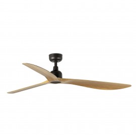 Faro Ventilador Outwood L Ventilador Marron-Madera Roble Ip44 34360
