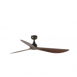 Faro Ventilador Outwood L Ventilador Marron-Nogal Ip44 34362