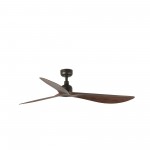 Faro Ventilador Outwood L Ventilador Marron-Nogal Ip44 Wiz 34362Ww