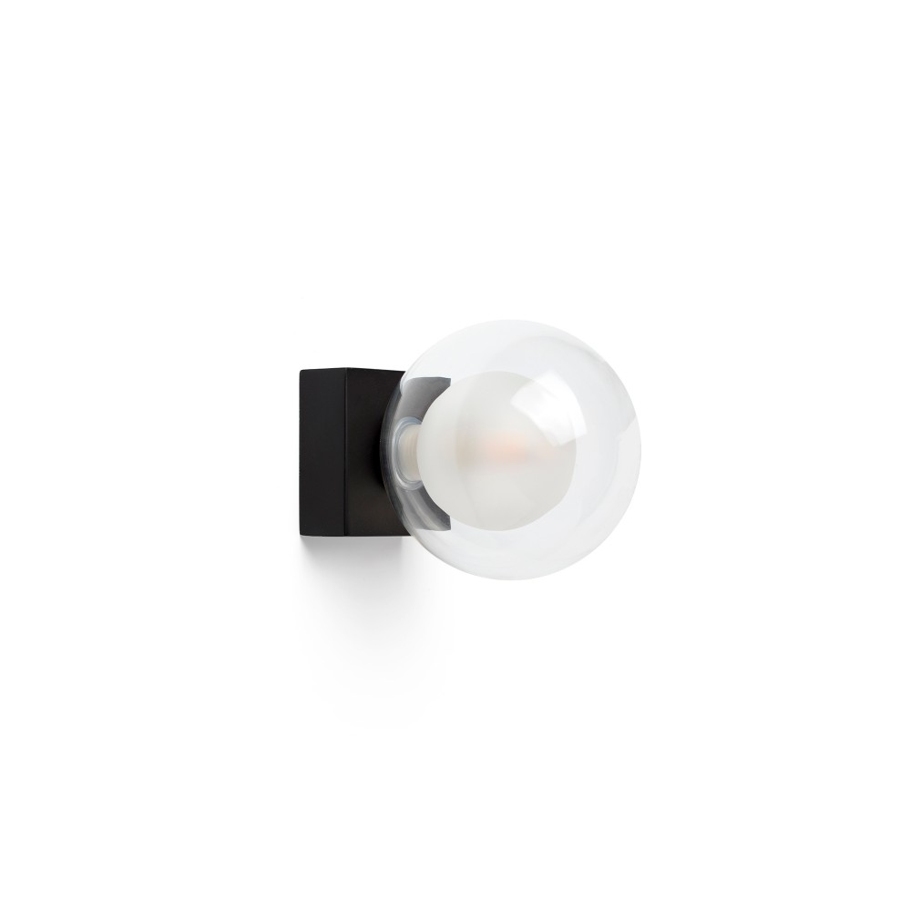 Faro Perla Aplique Negro 1Xg9 40088