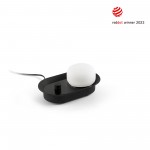 Faro Maya Aplique Negro / Negro Led 8w 2700k