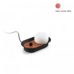 Faro Maya Aplique Negro/terracota  8w 2700k