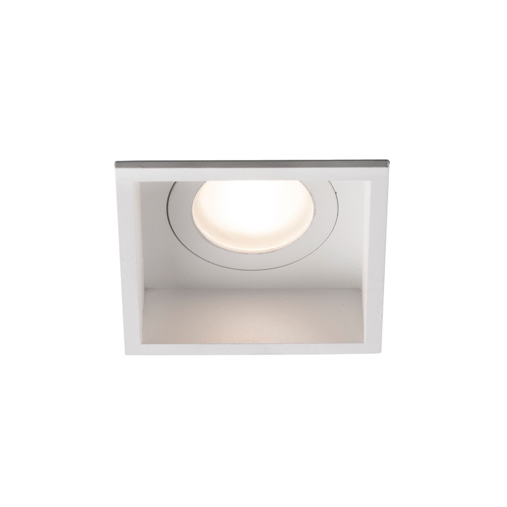 Faro Hyde Blanco Cuadrado Fijo Gu10 40116