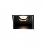 Faro Hyde Negro Cuadrado Orientable Gu10 40121