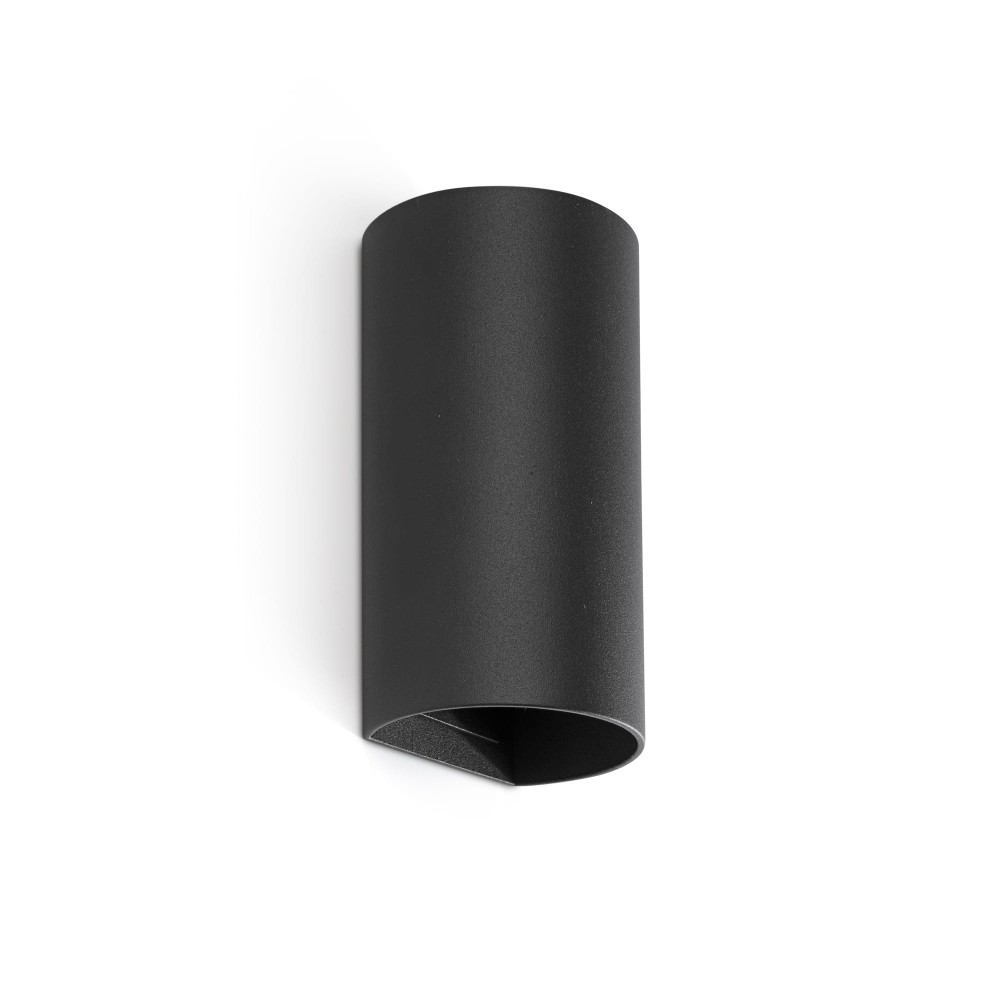 Faro Sole 2L Aplique Redondo Negro 40539