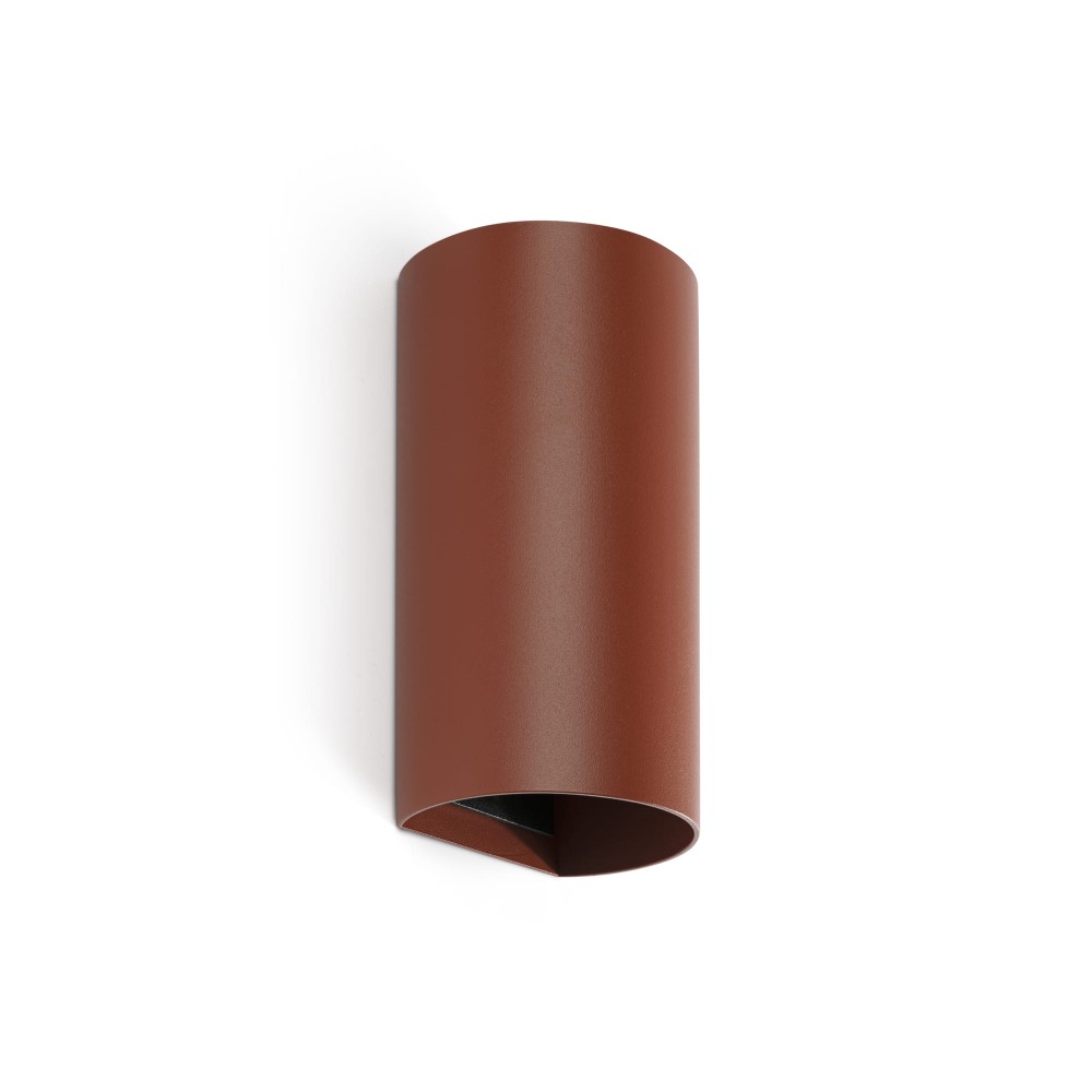 Faro Sole 2L Aplique Redondo Terracotta 40541