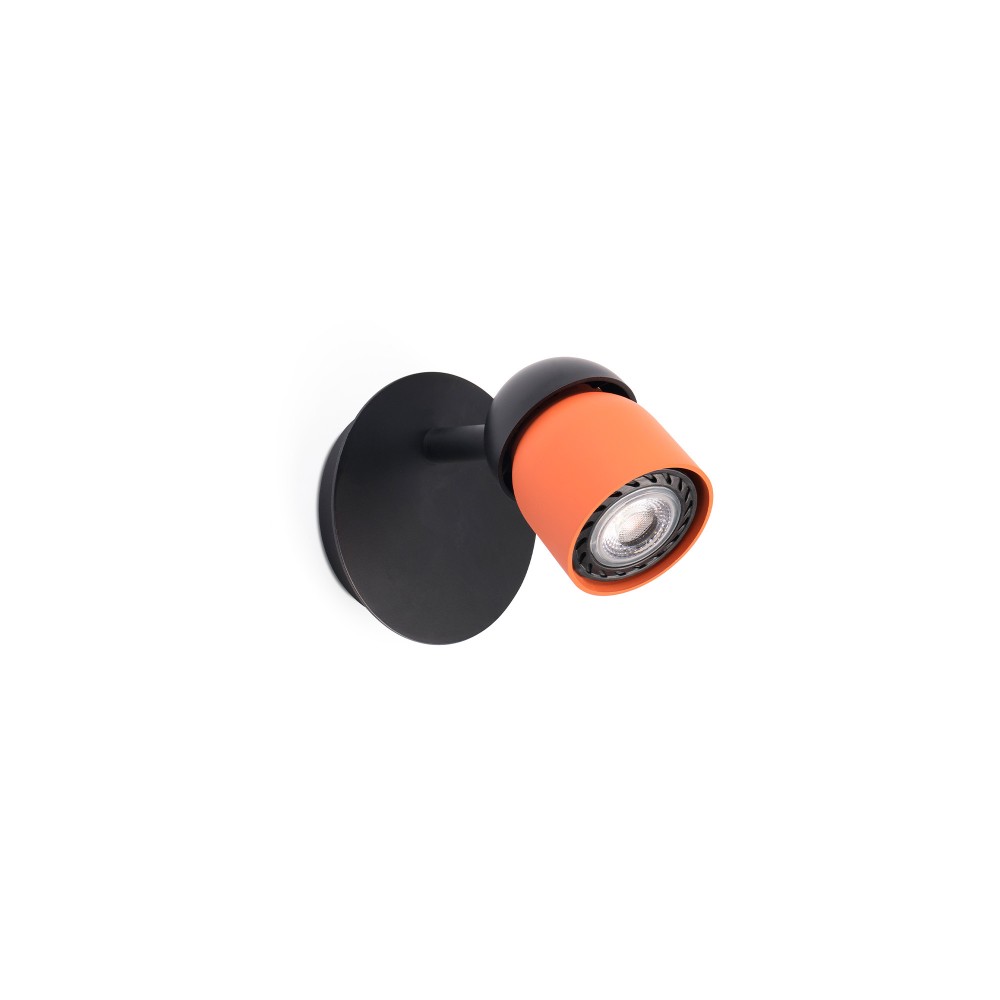 Faro Coco Aplique Negro - Terracota 1Xgu10 40663
