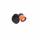 Faro Coco Aplique Negro - Terracota 1Xgu10 40663