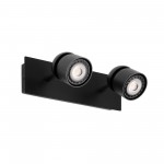 Faro Coco Aplique Negro 2Xgu10 40665
